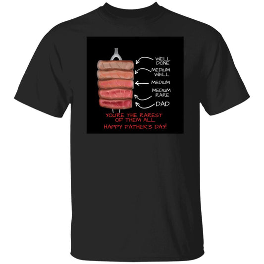 Dad | Steak | Black T-Shirt
