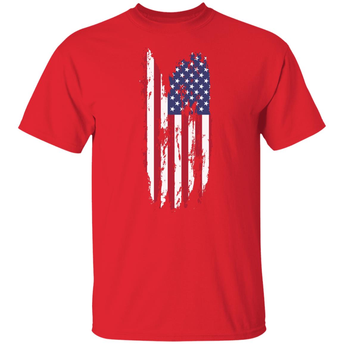 Battle Worn American Flag | G500 5.3 oz. T-Shirt