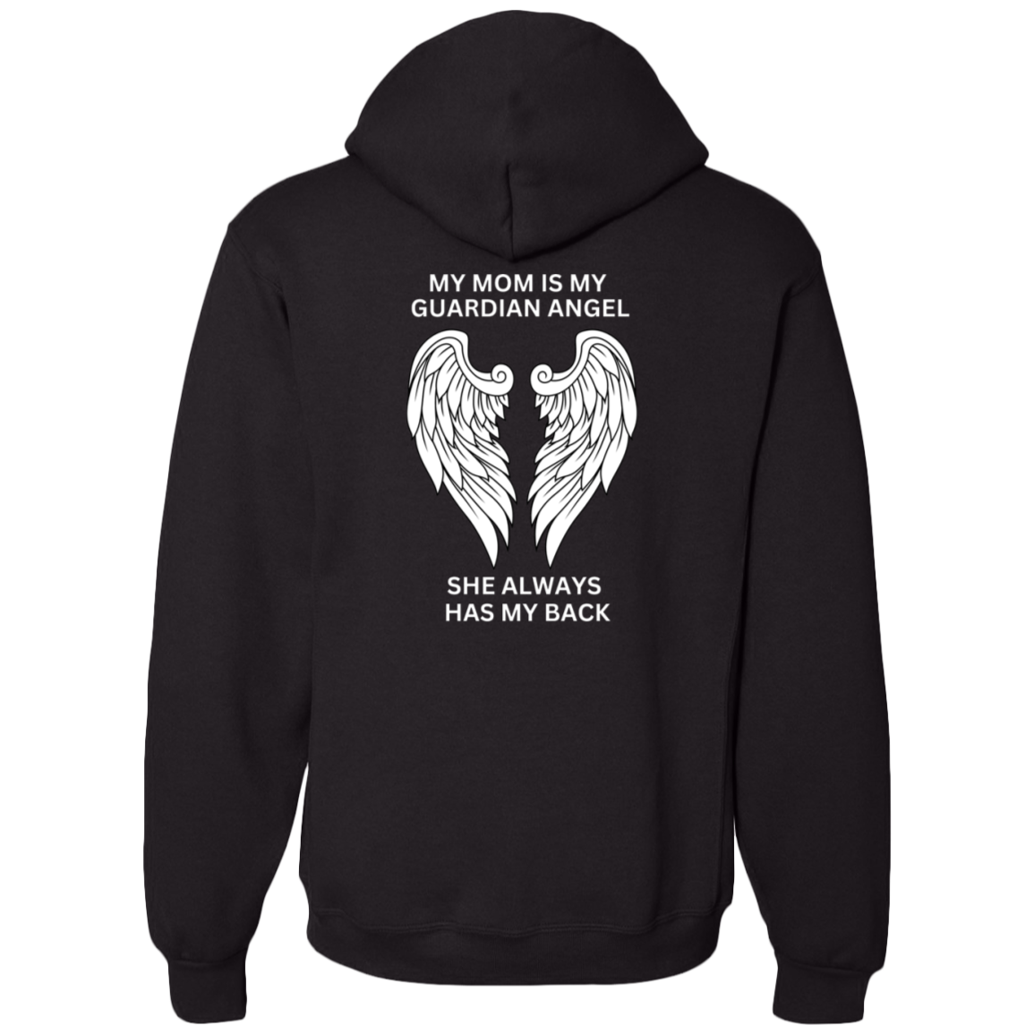 My Mom Is My Guardian Angel | 695HBM Dri-Power Fleece Pullover Hoodie