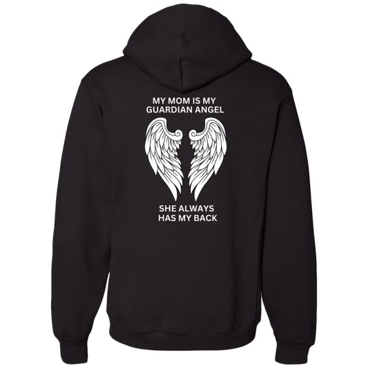 My Mom Is My Guardian Angel | 695HBM Dri-Power Fleece Pullover Hoodie