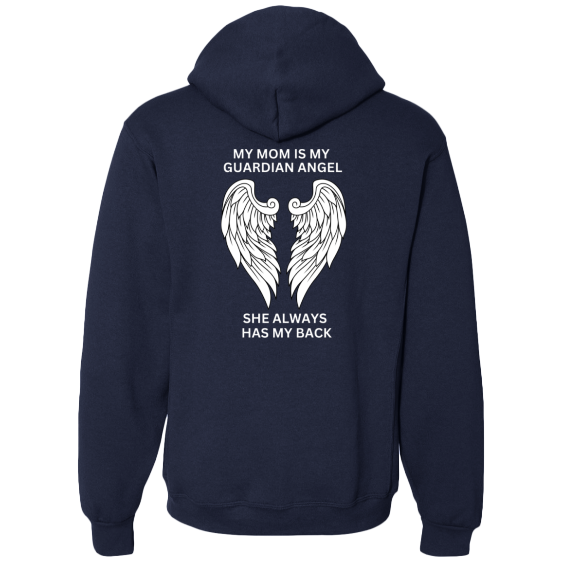 My Mom Is My Guardian Angel | 695HBM Dri-Power Fleece Pullover Hoodie