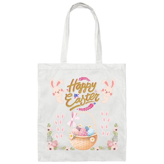 Easter Basket Tote | Happy Easter Pastel | 2339-3