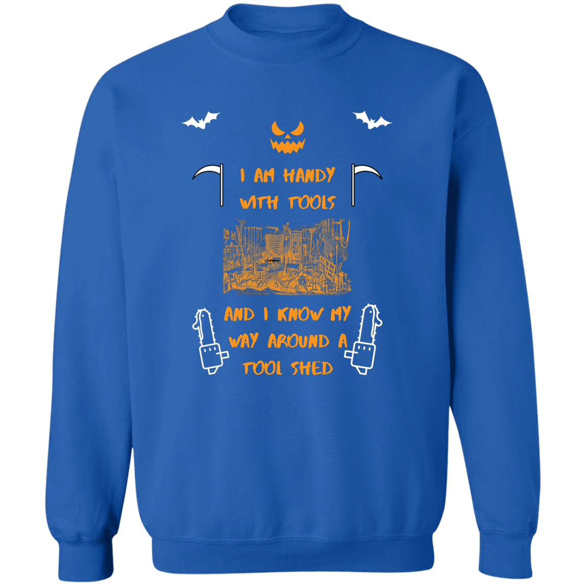 Halloween Handy Man Sweatshirt