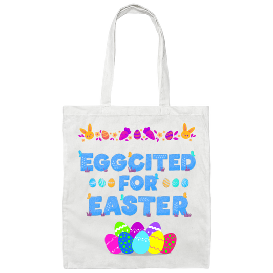 Easter Basket Tote | Eggcited | 2339-6