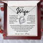 To My Wife | Forever Love Necklace | WC2324