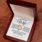 To My Beautiful Wife | Forever Love Necklace | WC2327