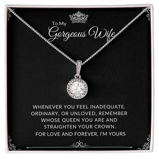 To My Gorgeous Wife | Eternal Hope Necklace | Color Card