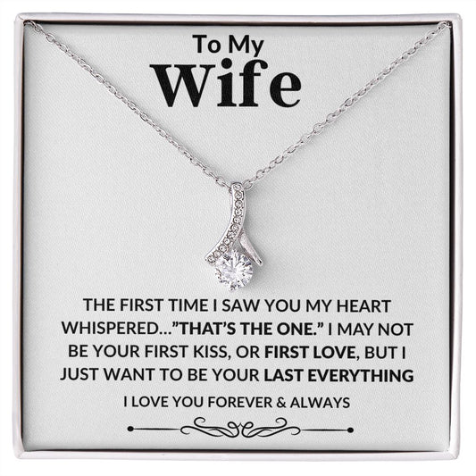 To My Wife | Alluring Beauty Necklace | WC23127