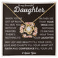 To My Beautiful Daughter | Love Knot Necklace | Out of Reach