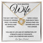 To My Beautiful Wife | Love Knot Necklace | 23119