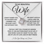To My Beautiful Wife | Love Knot Necklace | WC2337