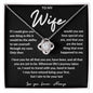 To My Wife | Love Knot Necklace | BC2324