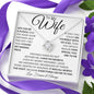 To My Wife | Love Knot Necklace | WC