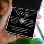 To My Beautiful Wife | Love Knot Necklace | 23191