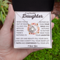 To My Beautiful Daughter | Out of Reach | Love Knot Necklace