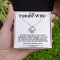 To My Future Wife | Love Knot Necklace | WC23127