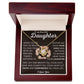 To My Beautiful Daughter | Love Knot Necklace | Out of Reach