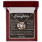 To My Beautiful Daughter | Love Knot Necklace | Out of Reach