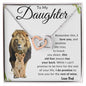 To My Daughter | Interlocking Hearts Necklace | Love Dad