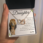 To My Daughter | Interlocking Hearts | Love Dad