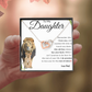 To My Daughter | Interlocking Hearts | Love Dad
