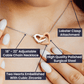 To My Daughter | Interlocking Hearts | Love Dad