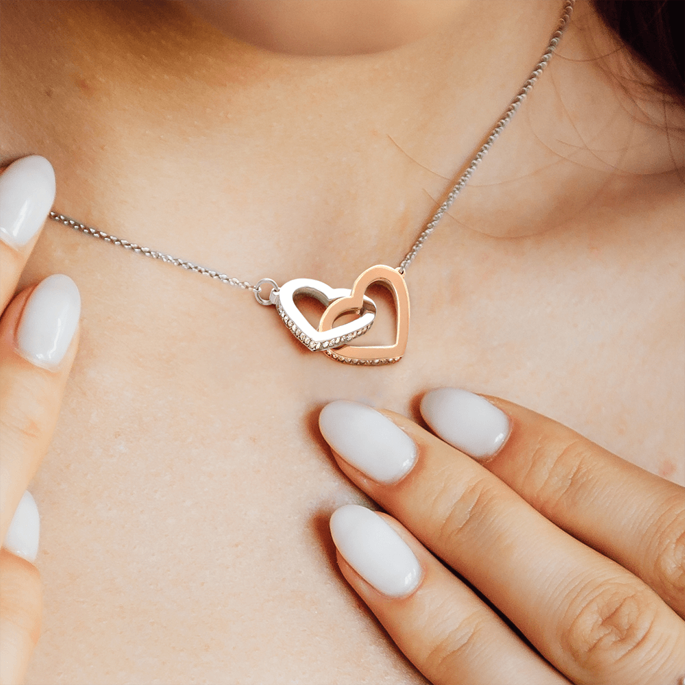 To My Daughter | Interlocking Hearts | Love Dad