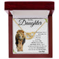 To My Daughter | Interlocking Hearts Necklace | Love Dad