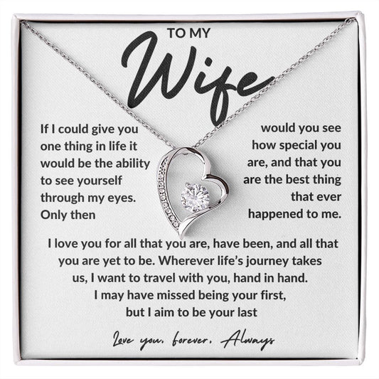 To My Wife | Forever Love Necklace | WC2324