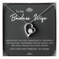 To My Badass Wife | Forever Love Necklace | Color Card