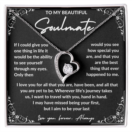 To My Beautiful Soulmate | Forever Love Necklace | BC2324