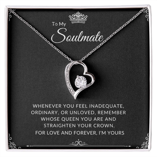 To My Soulmate | Forever Love Necklace | BC