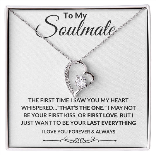 To My Soulmate | Forever Love Necklace | WC23127