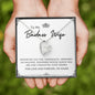 To My Badass Wife | Forever Love Necklace