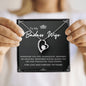 To My Badass Wife | Forever Love Necklace | Color Card