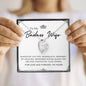 To My Badass Wife | Forever Love Necklace