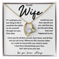 To My Wife | Forever Love Necklace | WC2324