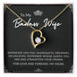 To My Badass Wife | Forever Love Necklace | Color Card