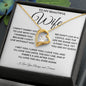 To My Beautiful Wife | Forever Love Necklace | WC2327