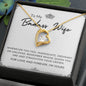 To My Badass Wife | Forever Love Necklace